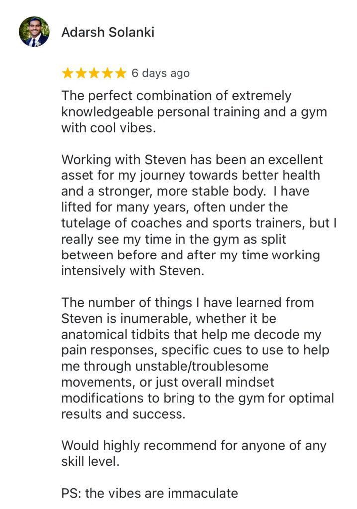 A customer review about Davis Fitness Method